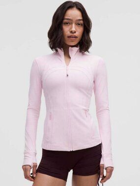 Lululemon NWOT Define Jacket *Nulu Pink Organza